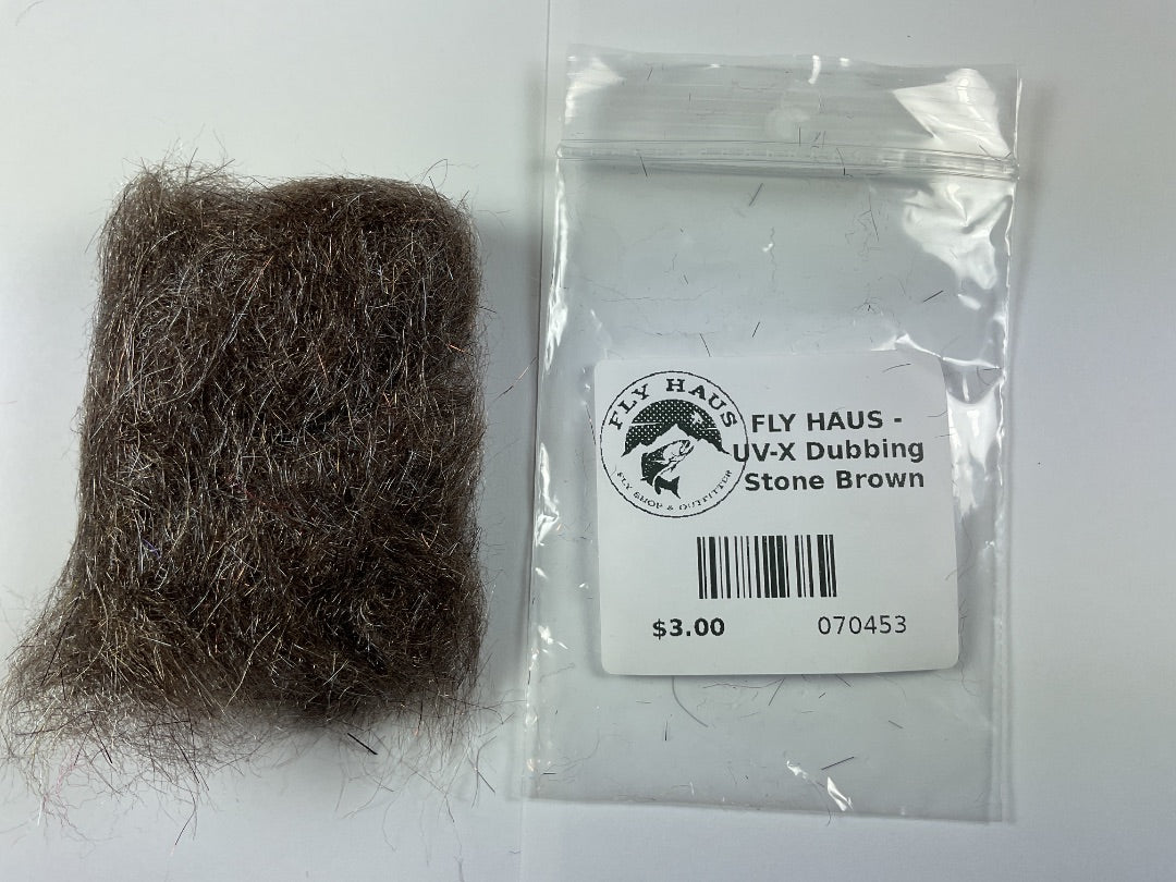 FLY HAUS - UV-X Dubbing Stone Brown