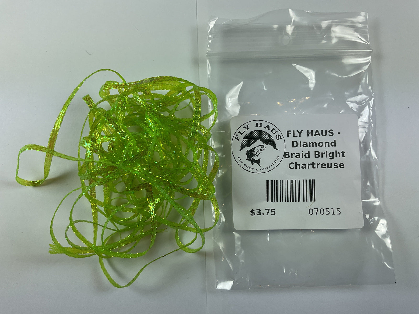 FLY HAUS - Diamond Braid Bright Chartreuse