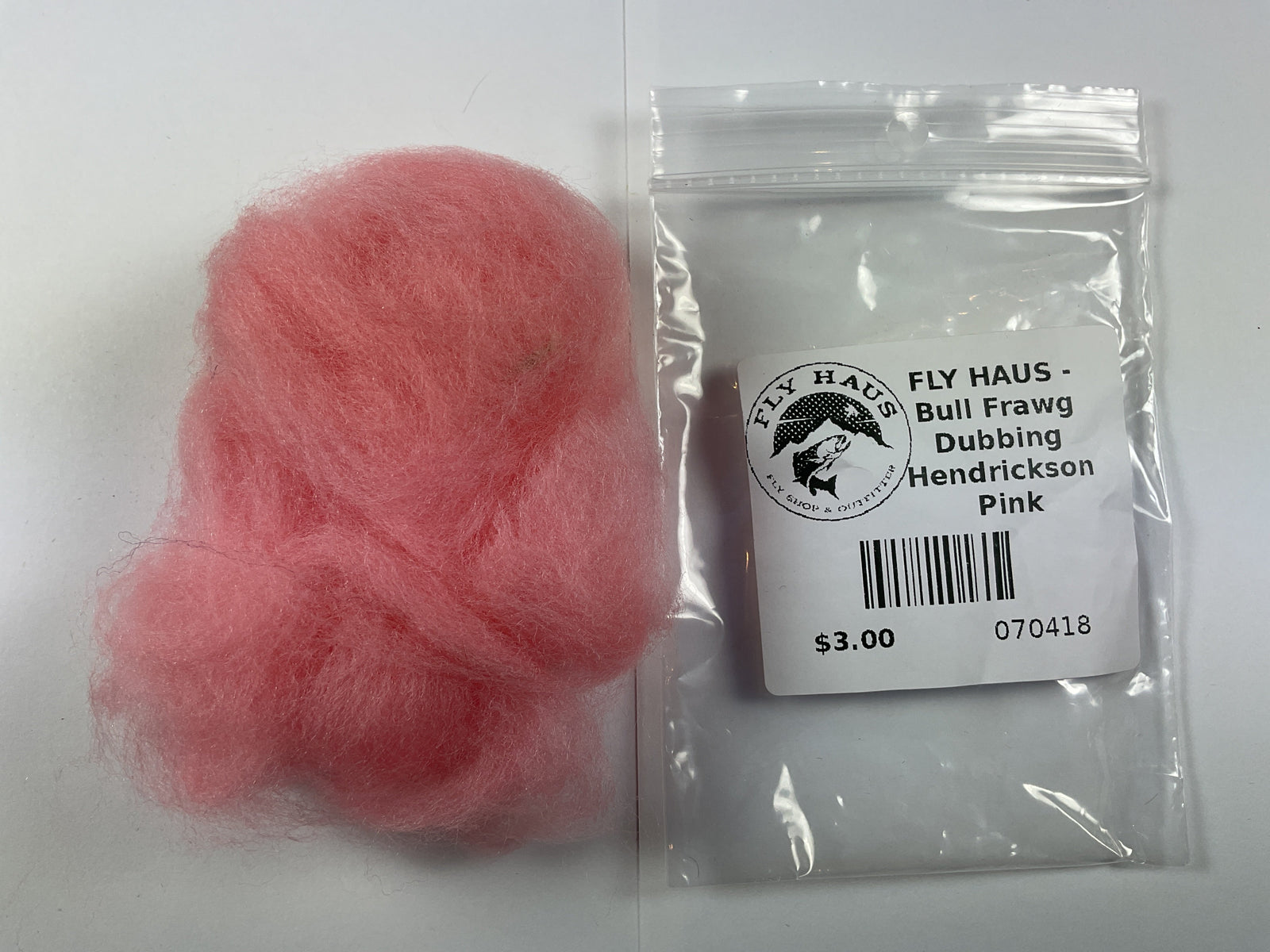 FLY HAUS - Bull Frawg Dubbing Hendrickson Pink