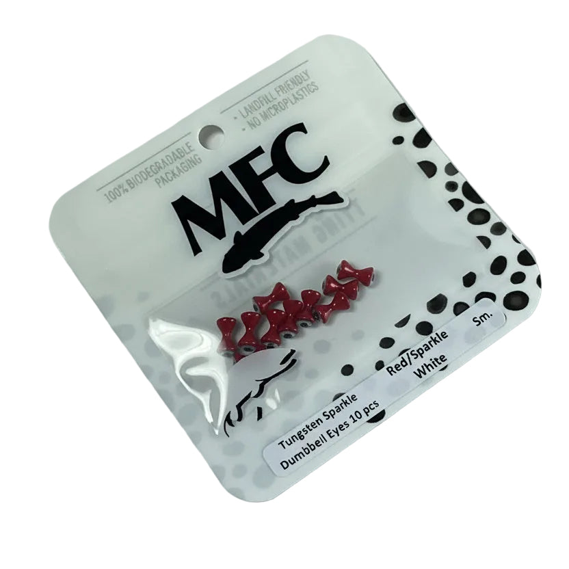 MFC - Tungsten Sparkle Dumbbell Eyes Red/Sparkle White - Small