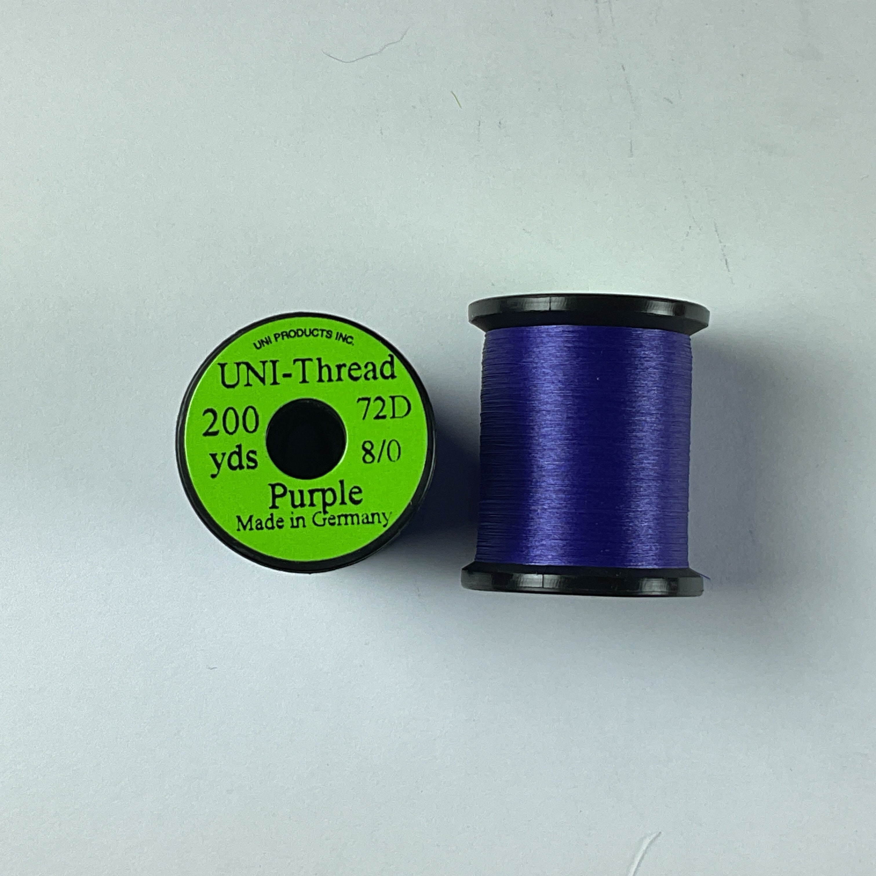 Uni 8/0 Waxed Thread Purple #298