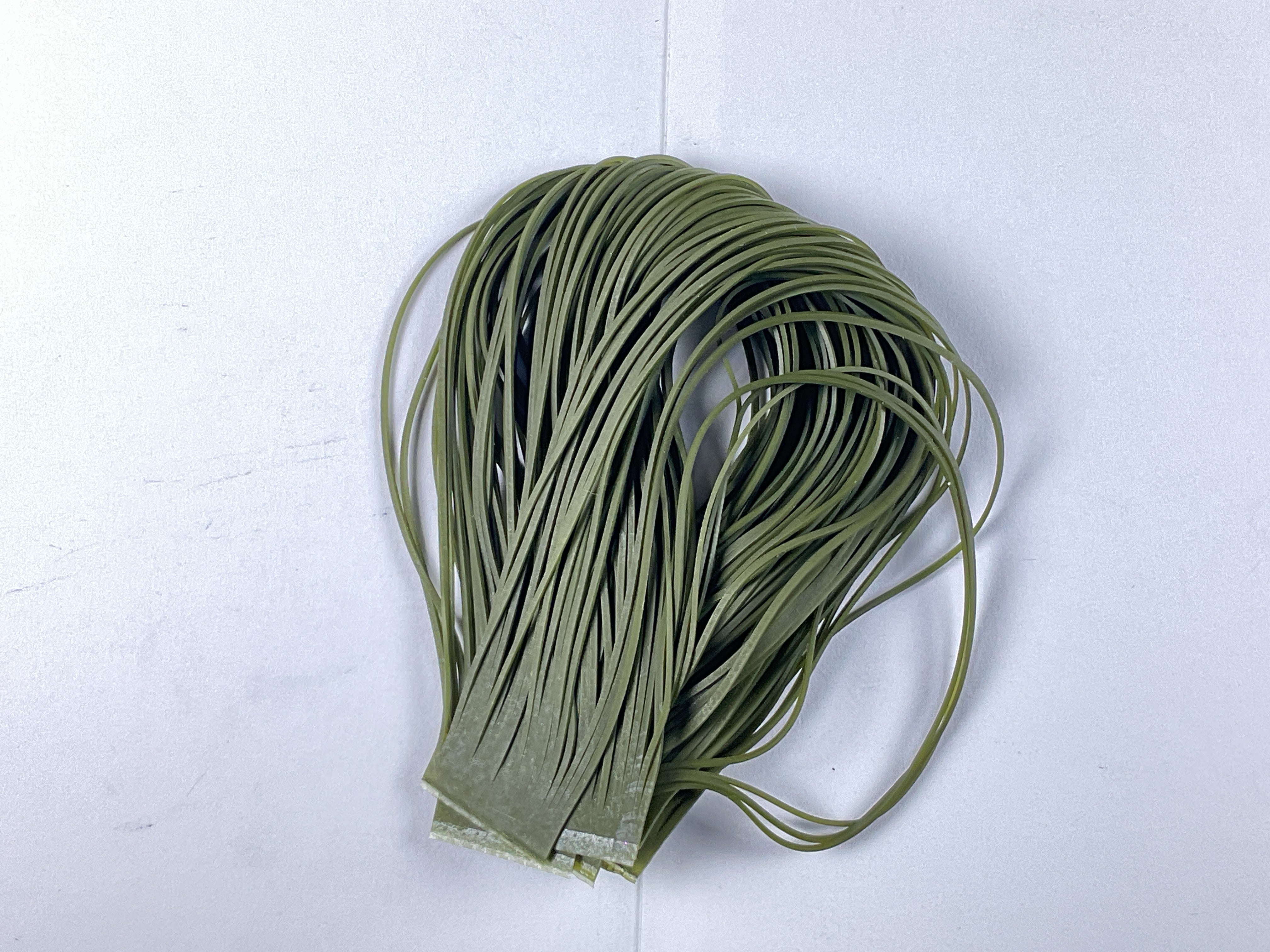 Silicone Flutter Legs - Olive