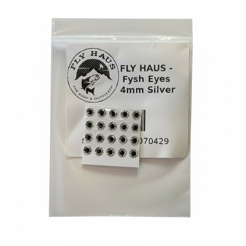 FLY HAUS - Fysh Eyes 4mm Silver