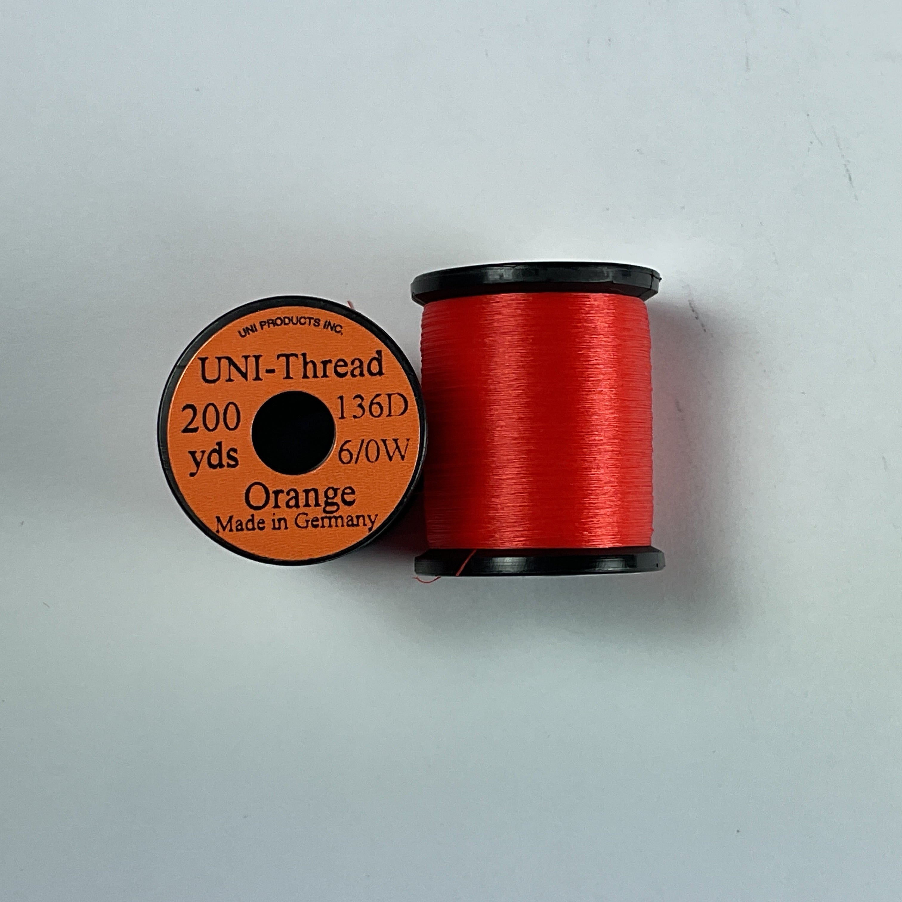 Uni 6/0 Waxed Thread Orange #271