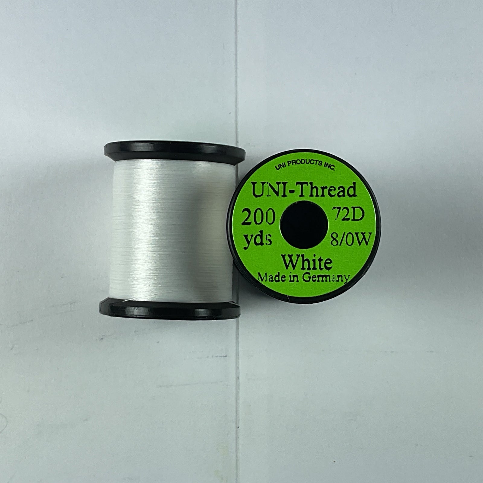 Uni 8/0 Waxed Midge Thread White #377
