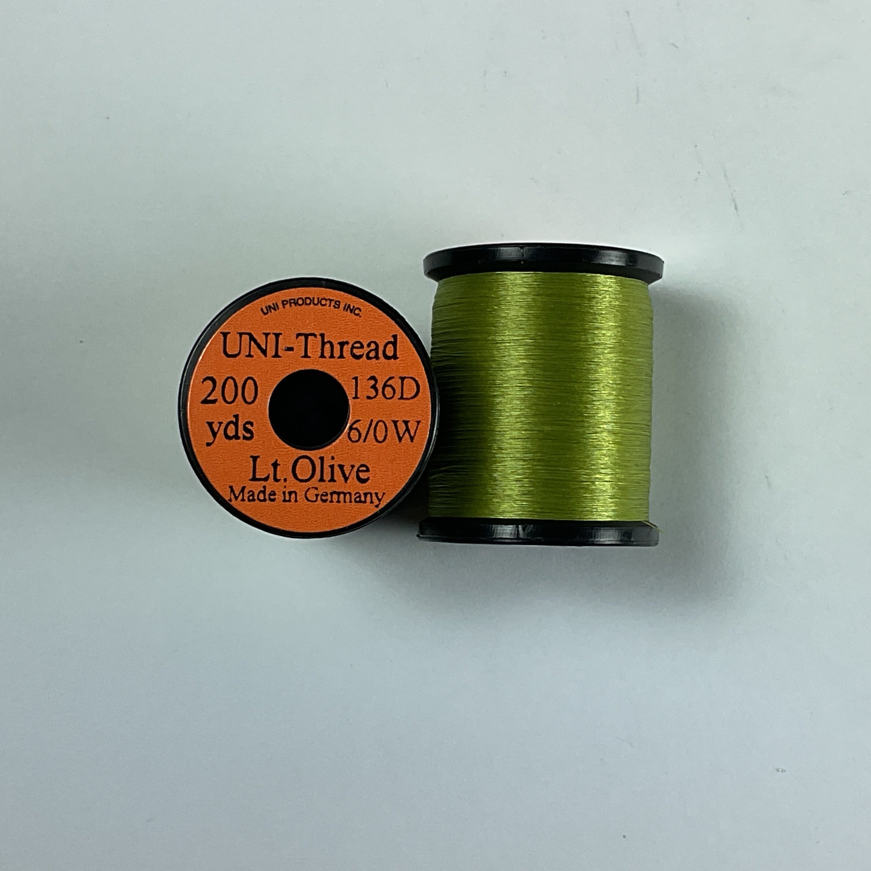 Uni 6/0 Waxed Thread Lt. Olive #212