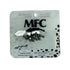 MFC - Tungsten Sparkle Dumbbell Eyes Black Nickel/Sparkle/Chartreuse - Small