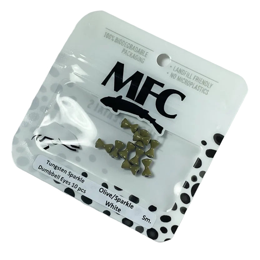 MFC - Tungsten Sparkle Dumbbell Eyes Olive/Sparkle White - Small