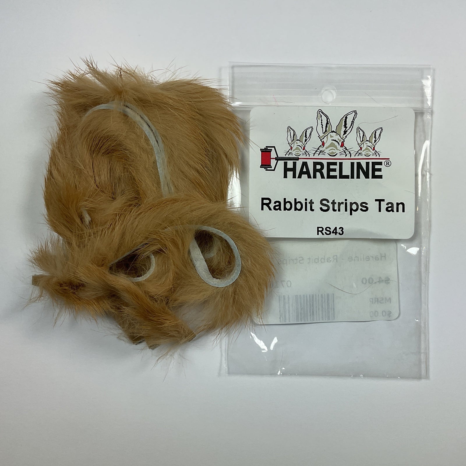 Hareline - Rabbit Strips Tan