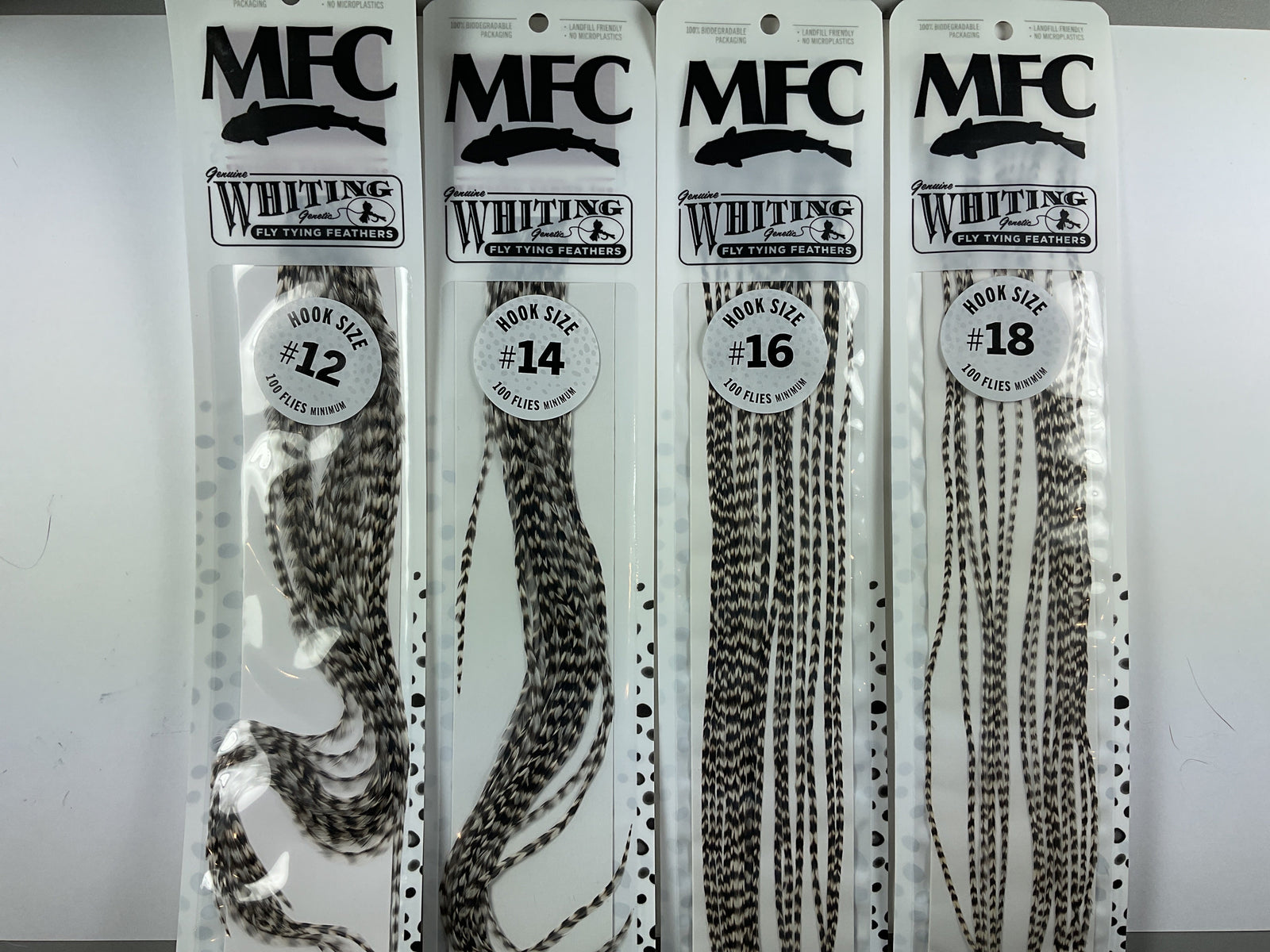MFC - Whiting 100 Pack Grizzly Size 16