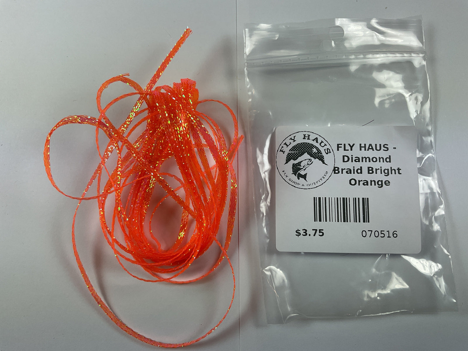 FLY HAUS - Diamond Braid Bright Orange