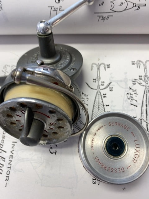 Pezon & Michel - No. 1 Moulinet Luxor w/ Spare Spool Fishing Reel