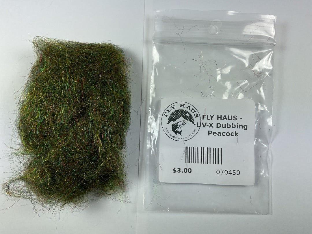 FLY HAUS - UV-X Dubbing Peacock