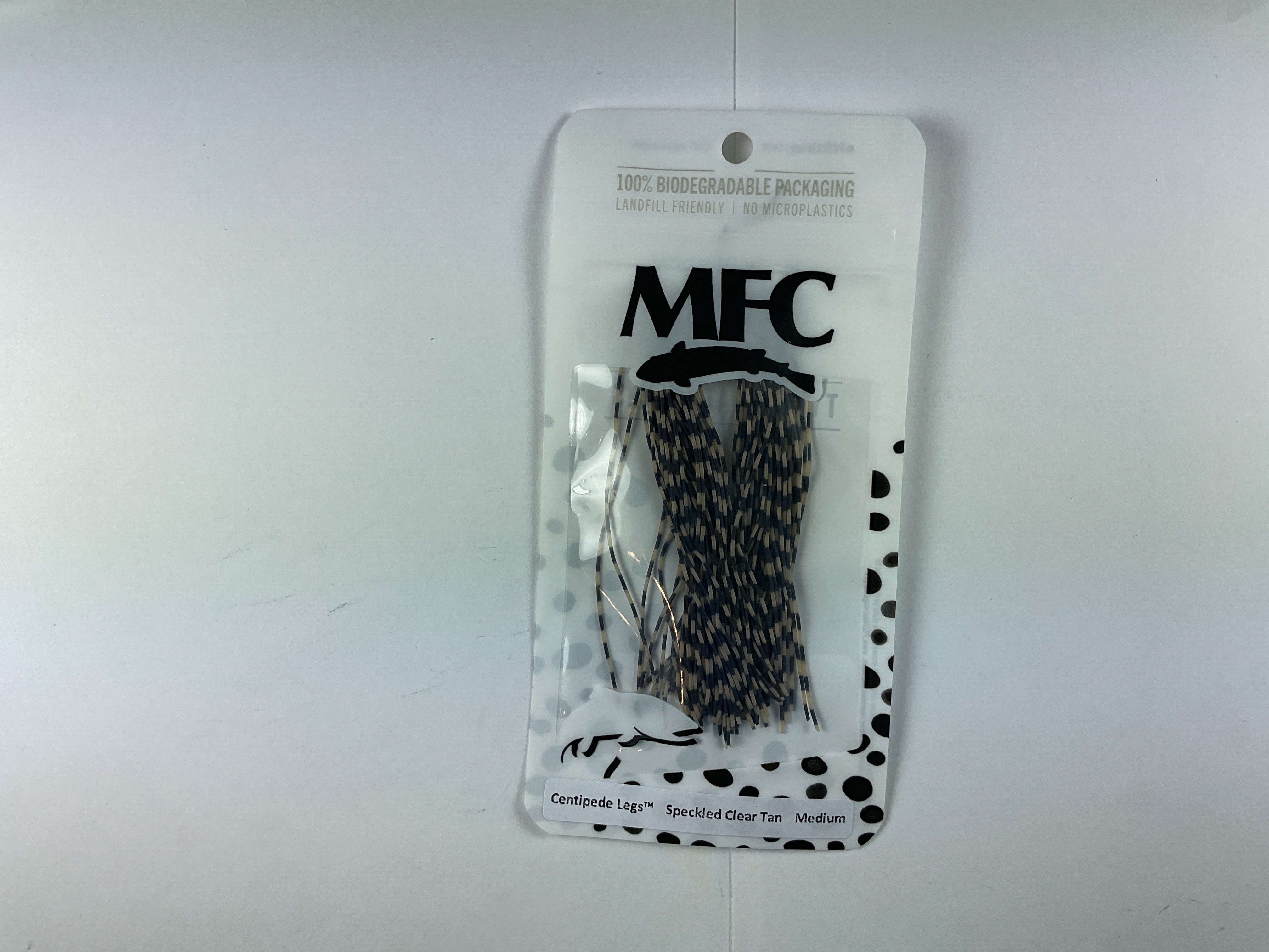MFC - Centipede Legs™ Speckled Clear Tan Medium