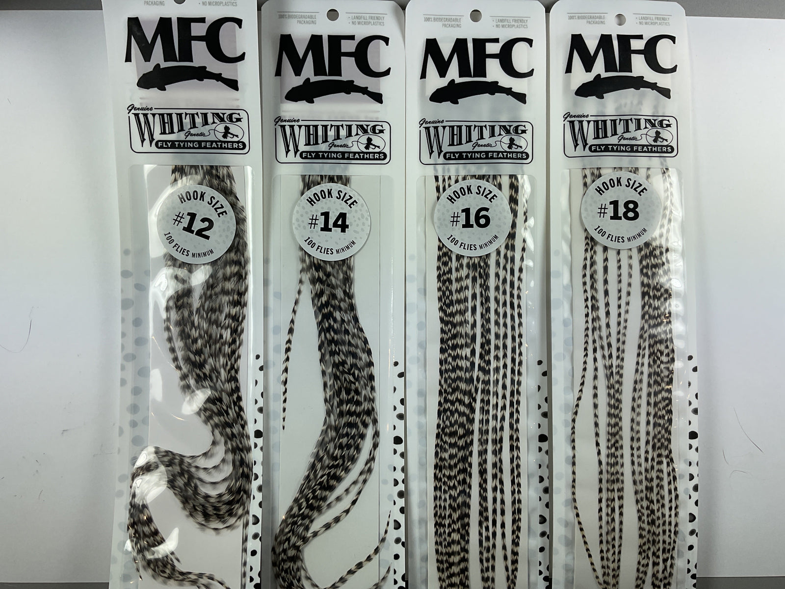 MFC - Whiting 100 Pack Grizzly Size 12