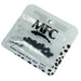 MFC - Slotted Tungsten Beads Black 3.8mm (5/32)