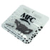MFC - Slotted Tungsten Beads Matte Brown 3.3mm (1/8)