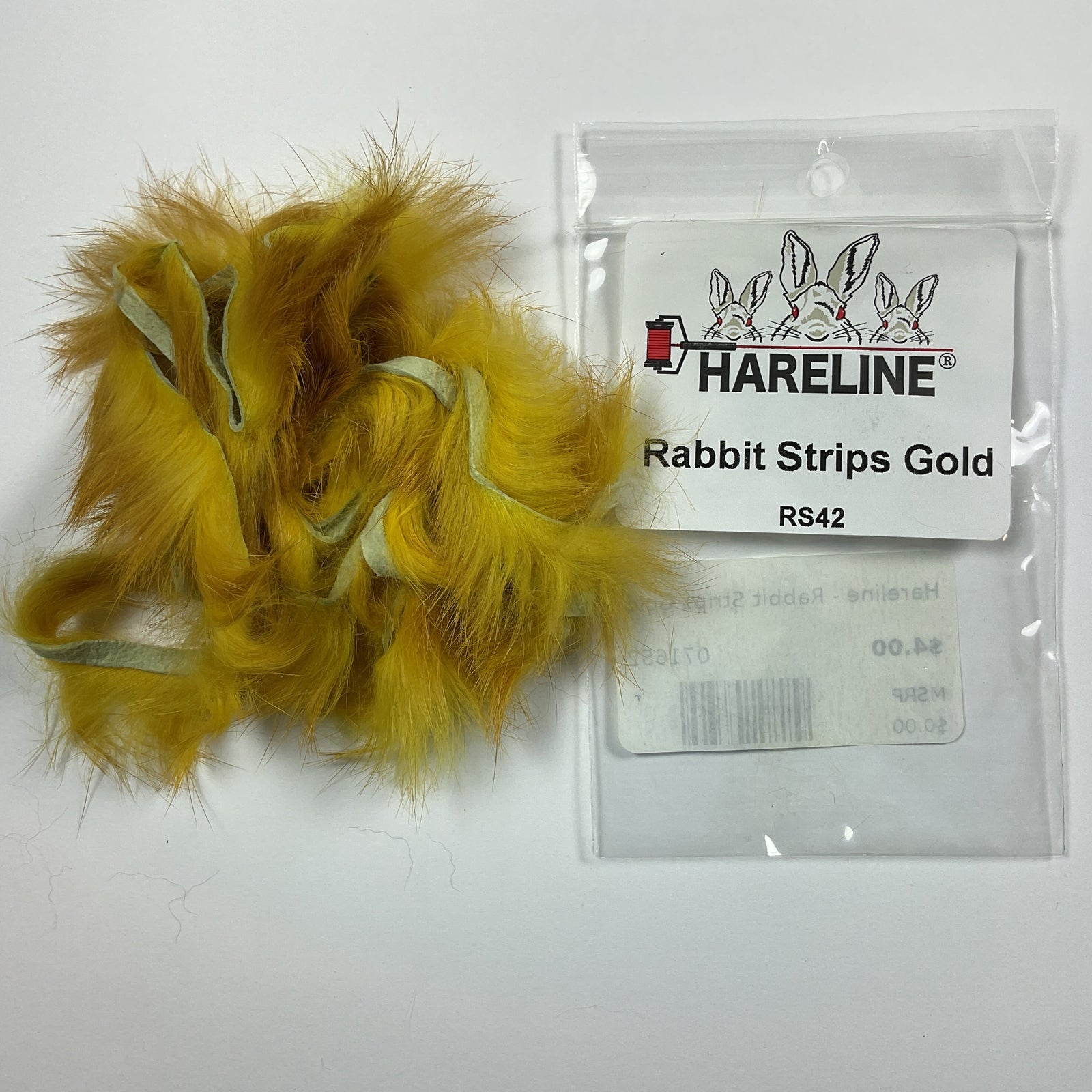 Hareline - Rabbit Strips Gold