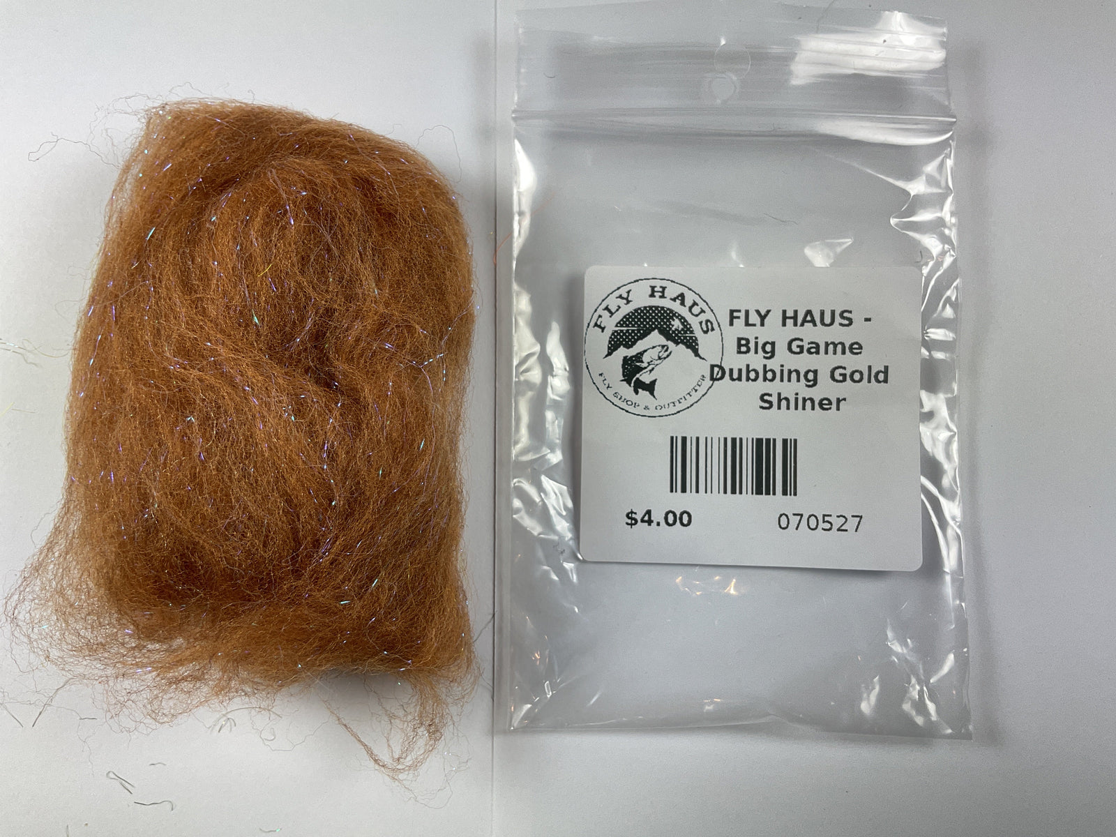 FLY HAUS - Big Game Dubbing Gold Shiner