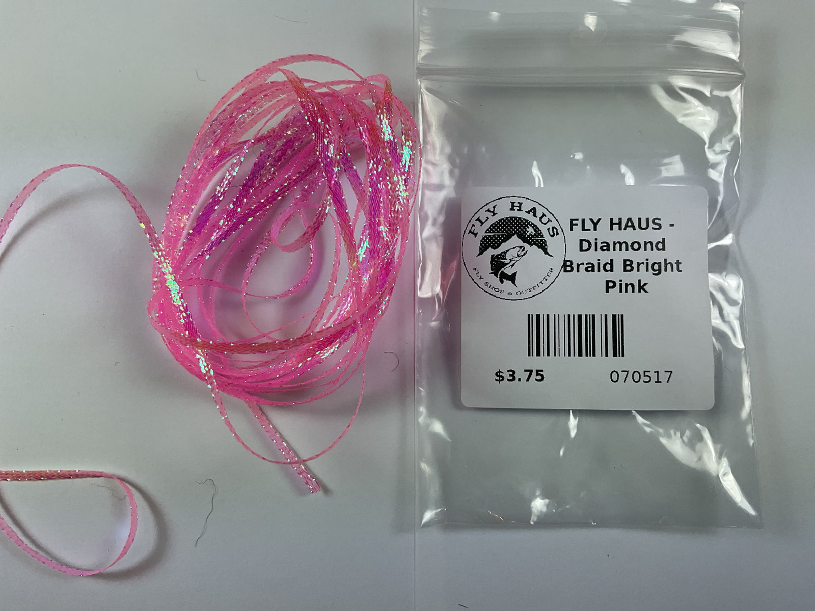 FLY HAUS - Diamond Braid Bright Pink