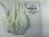 Strung Chinese 5-7 inch Saddle White #377