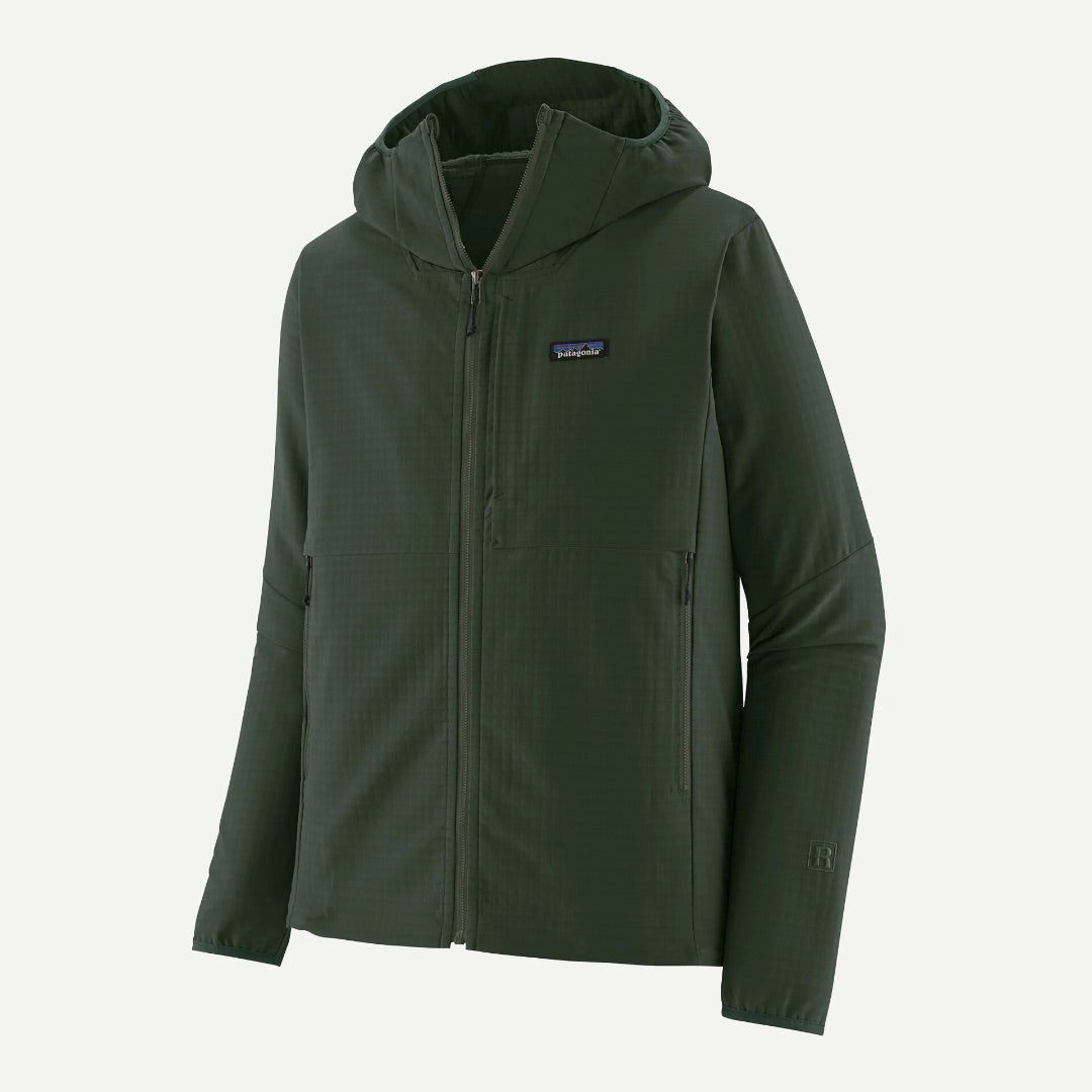 Patagonia - M's R1 TechFace Hoody - Old Growth Green