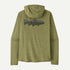 Patagonia - M's Cap Cool Sun Hoody - Fitz Roy Trout - Caper Green