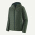 Patagonia - M's Nano Puff Fitz Roy Trout Hoody - Old Growth Green