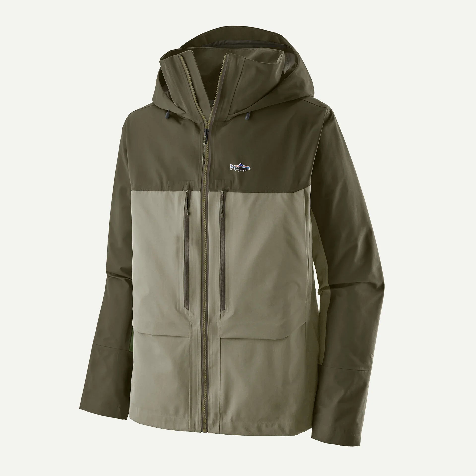 Patagonia - M's Swiftcurrent Wading Jacket - River Rock Green