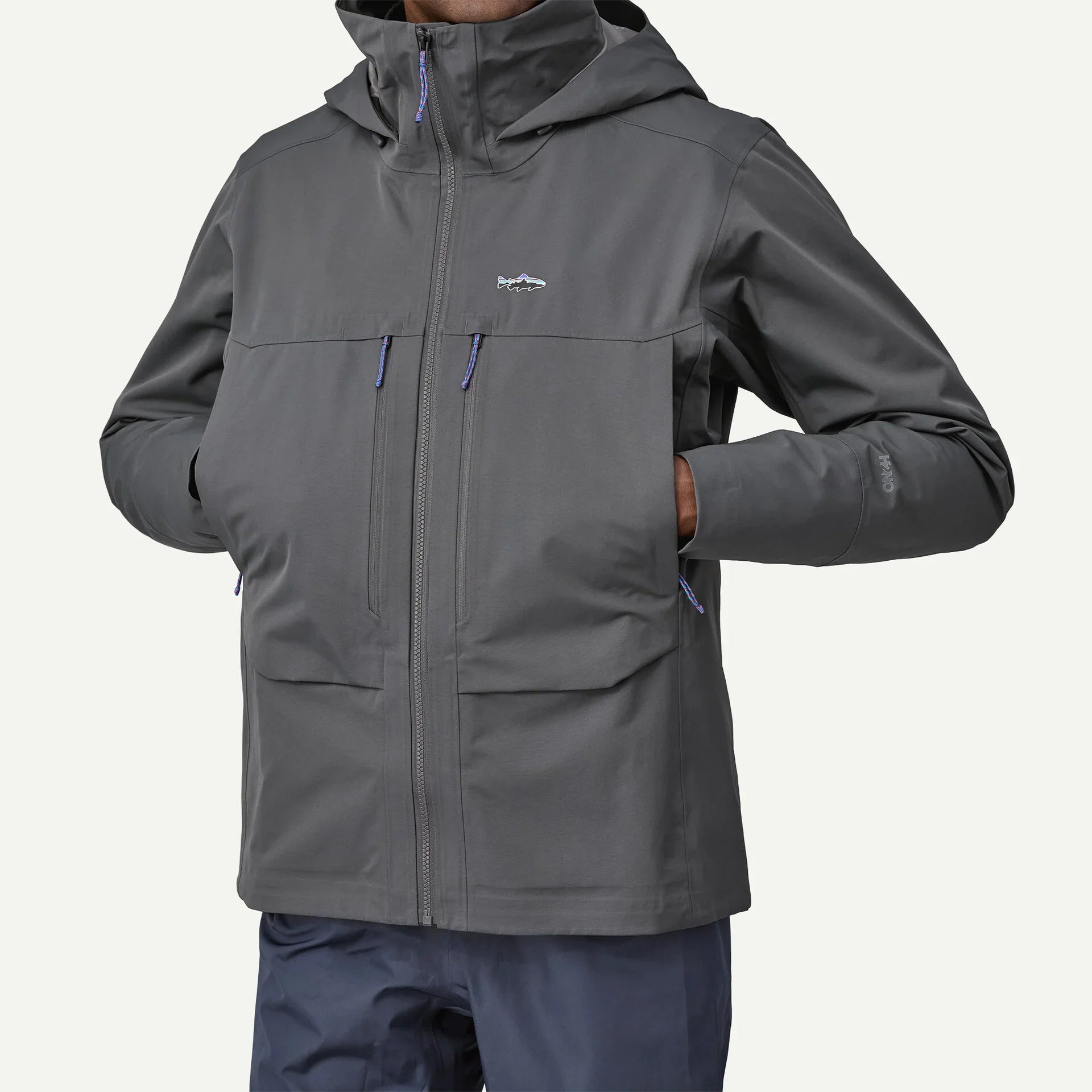 Patagonia - M's Swiftcurrent Wading Jacket - River Rock Green