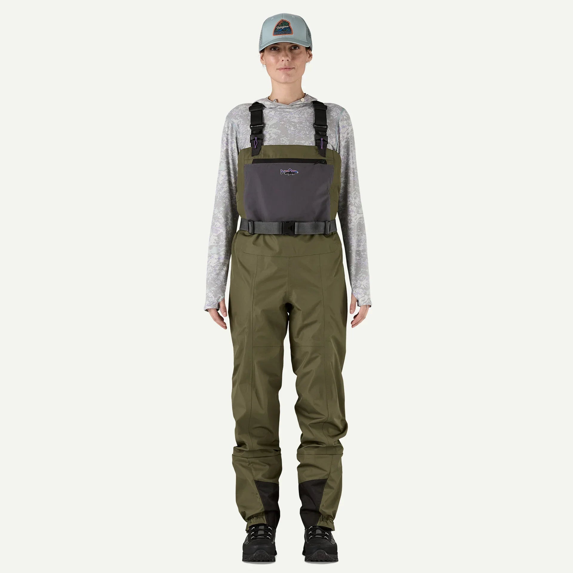 Patagonia - W's Swiftcurrent Traverse Waders - Basin Green