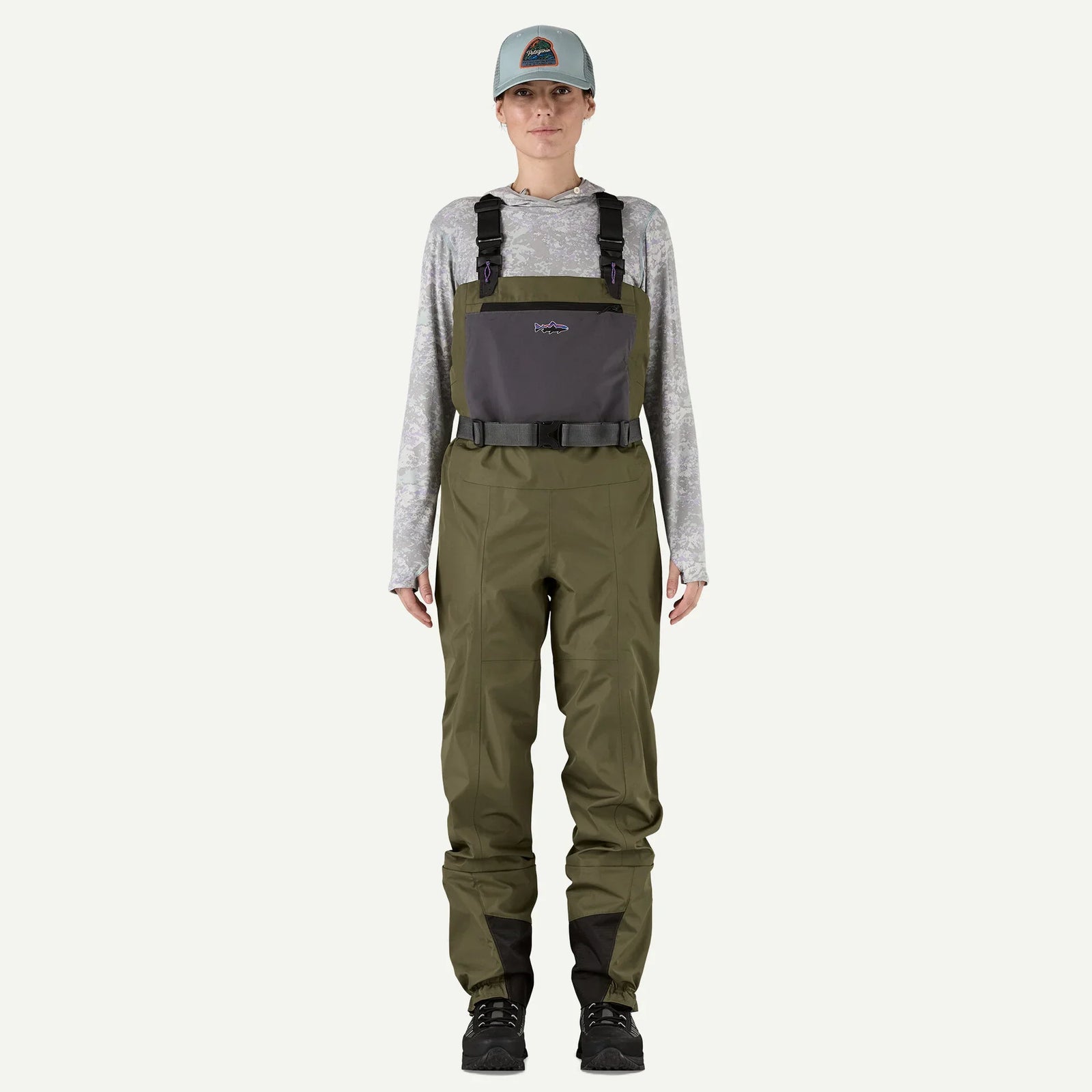Patagonia - W's Swiftcurrent Traverse Waders - Basin Green