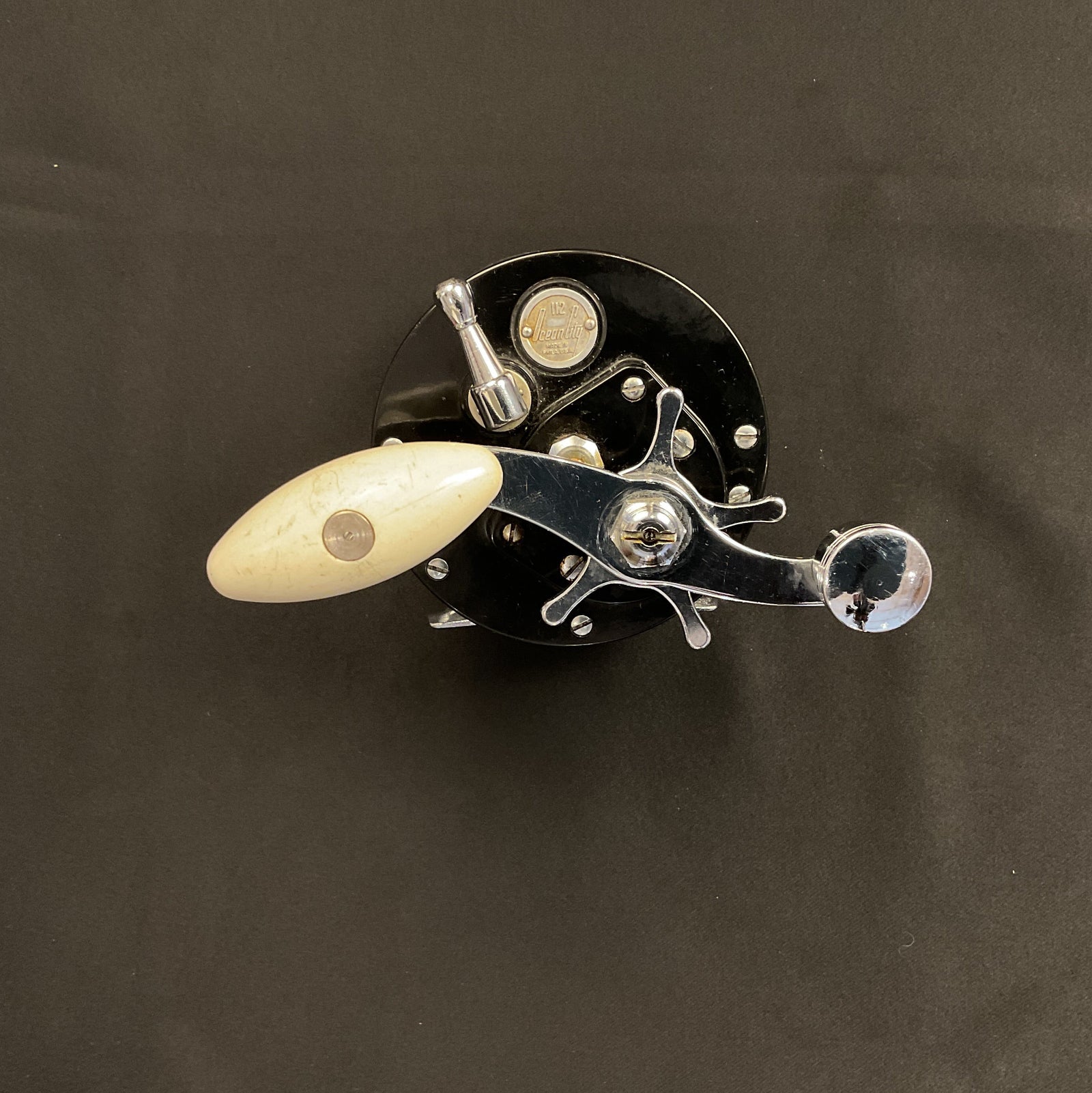 True Temper - Vintage Ocean City 112 Level Wind Fishing Reel